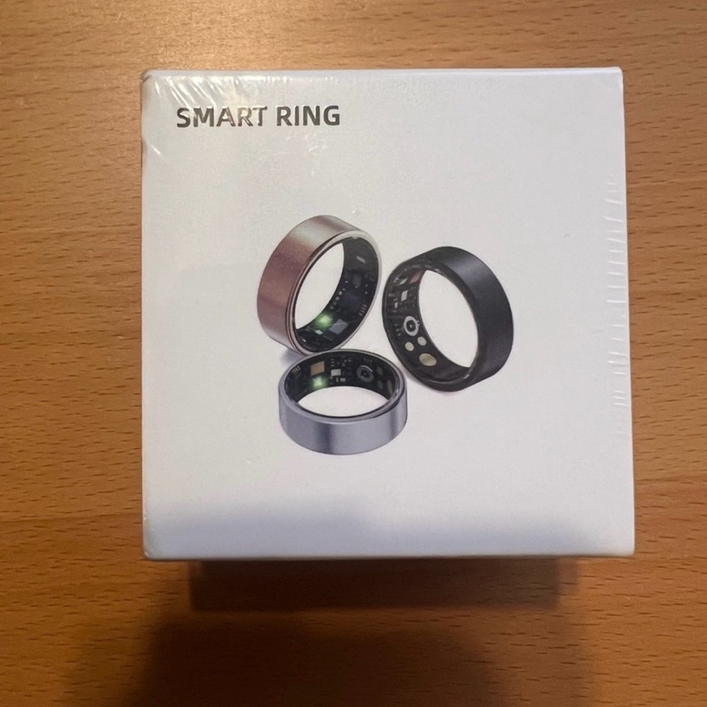NWT Silver Limited Edition Smart Ring Health/Sleep/Fitness Monitor - Picture 16 of 16